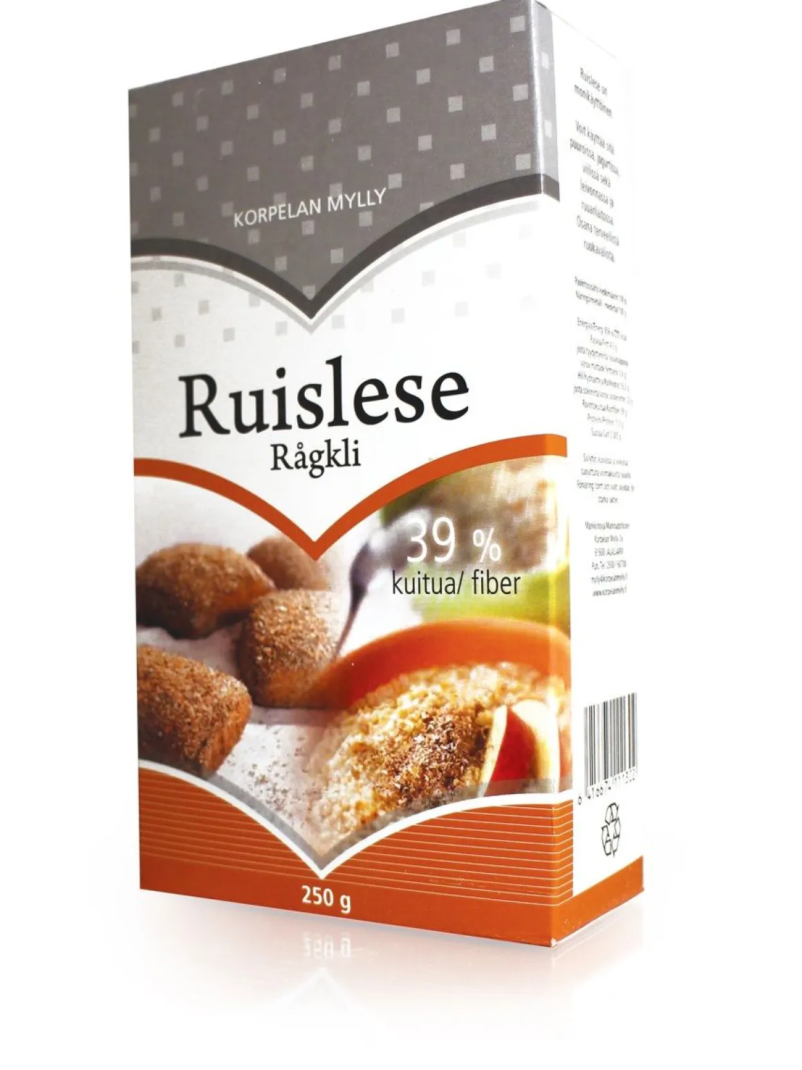 KORPELAN MYLLY RUISLESE 250 G