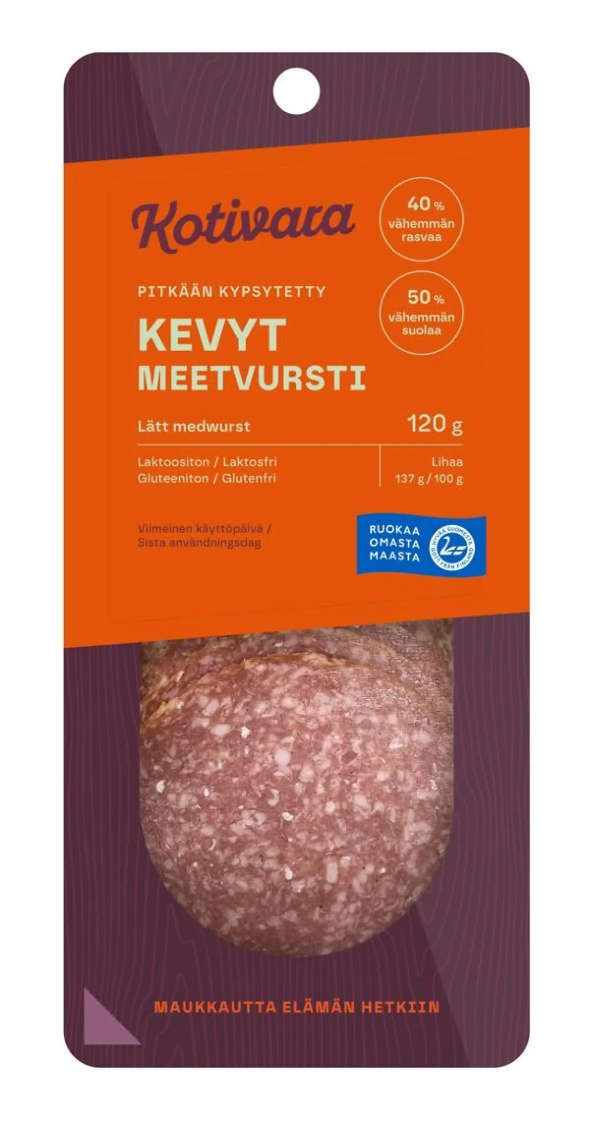 KOTIVARA KEVYT MEETVURSTI 120 G