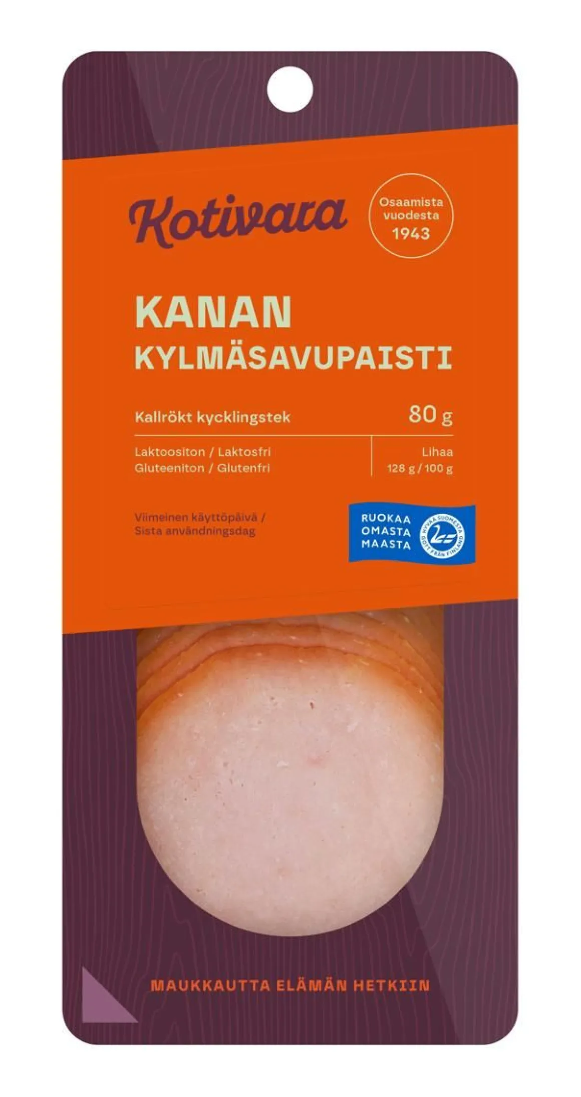 KOTIVARA KANAN KYLMÄSAVUPAISTI 80 G