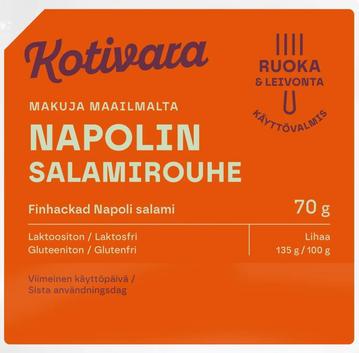 KOTIVARA NAPOLIN SALAMIROUHE 70 G