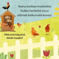 KÄSIN KOSKETELTAVAA: MAATILALLA