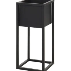 KUKKARUUKKUTELINE 50CM MUSTA METALLINEN