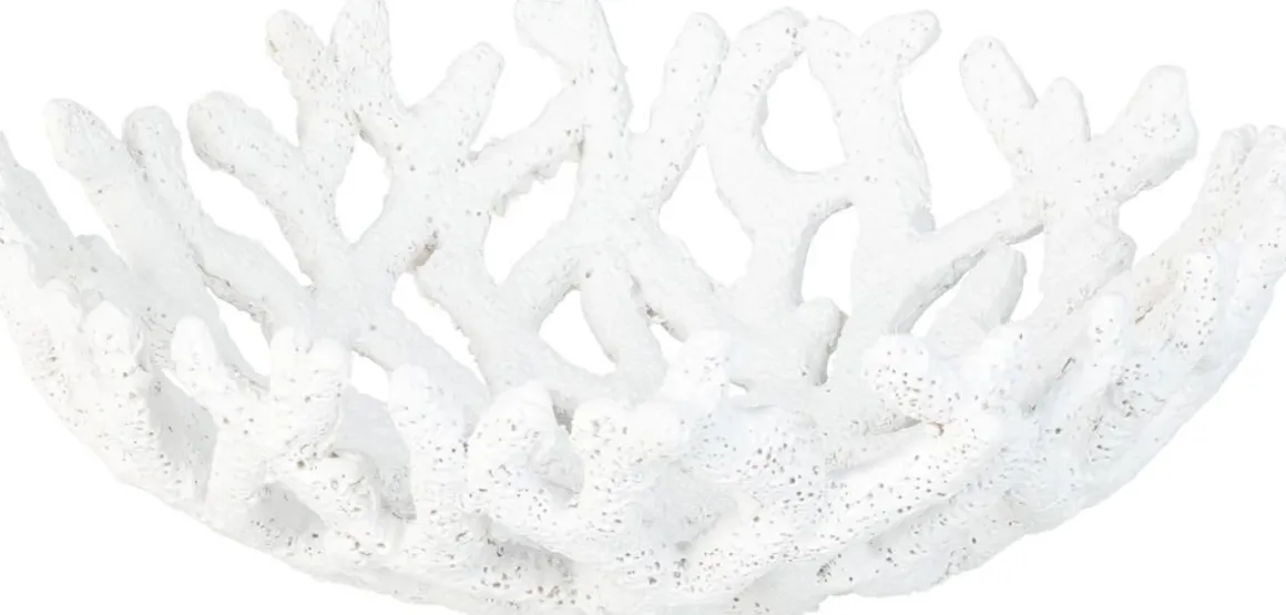 KULHO CORAL 22,5X7CM VALKOINEN