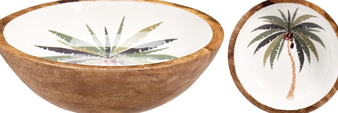 KULHO PALMUPUU KUVIOLLA 24CM LAJITELMA