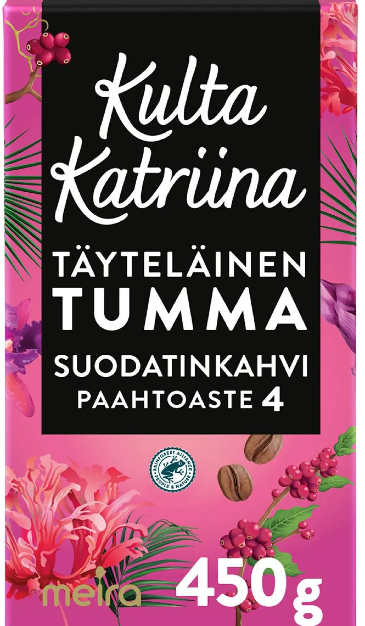 KULTA KATRIINA TÄYTELÄINEN TUMMA SUODATINJAUHATUS 450 G