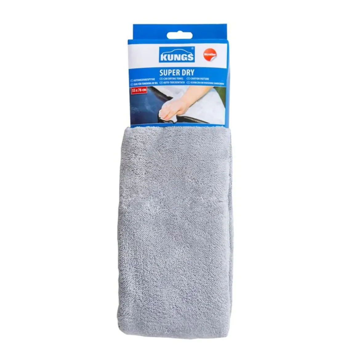 KUNGS SUPER DRY AUTONKUIVAUSPYYHE PESTÄVÄ 55X76CM