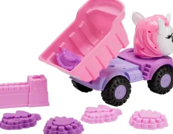 KUORMA-AUTO HIEKKALELUILLA