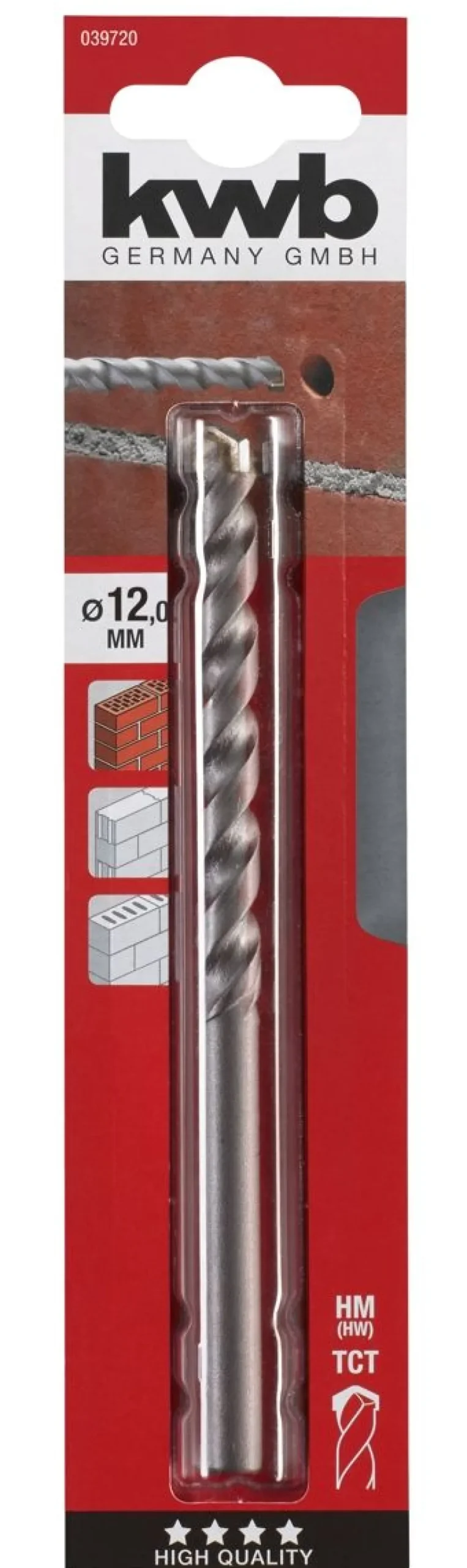 KWB KIVIPORANTERÄ 12,0 MM ED