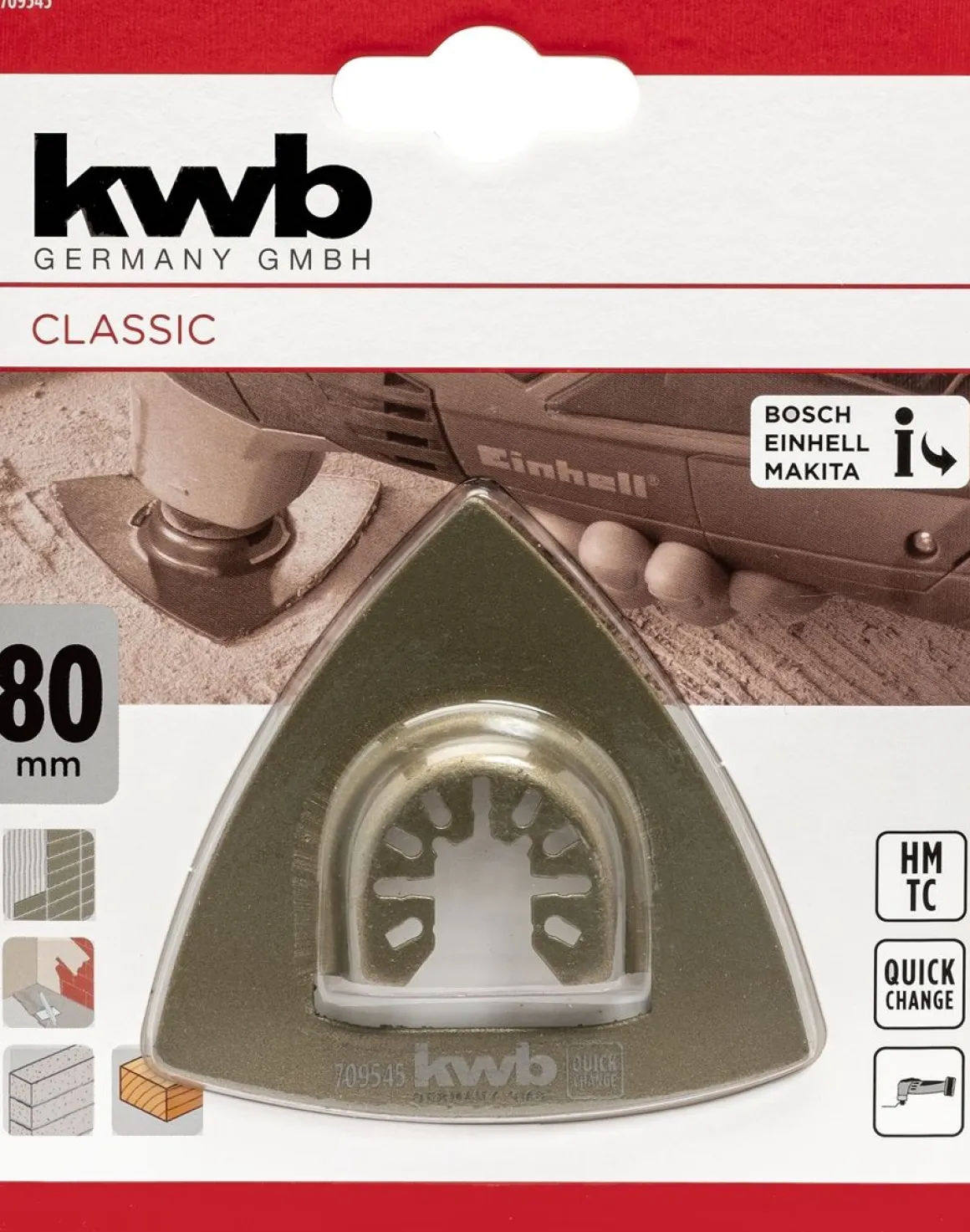 KWB HIONTAKOLMIO TC 80 MM