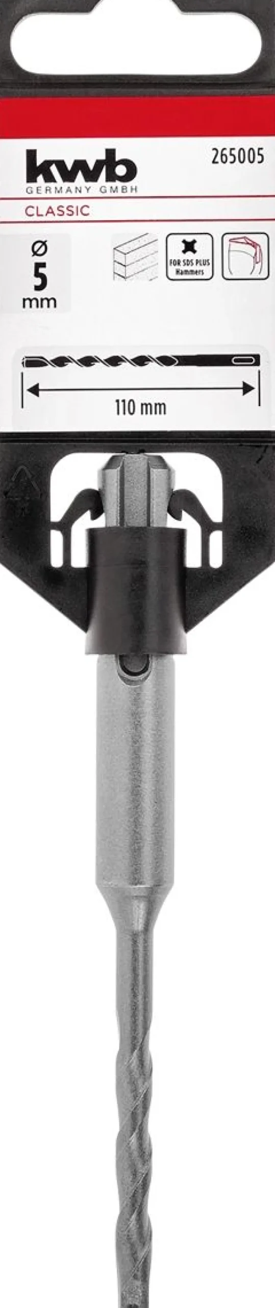 KWB KIVIPORANTERÄ SDS 5X110 MM