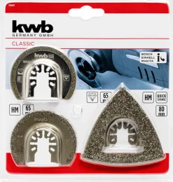 KWB MULTI TOOL SARJA 3-OSAINEN
