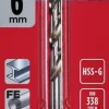 KWB SILVER STAR HSS METALLIPORANTERÄ 6,0 MM