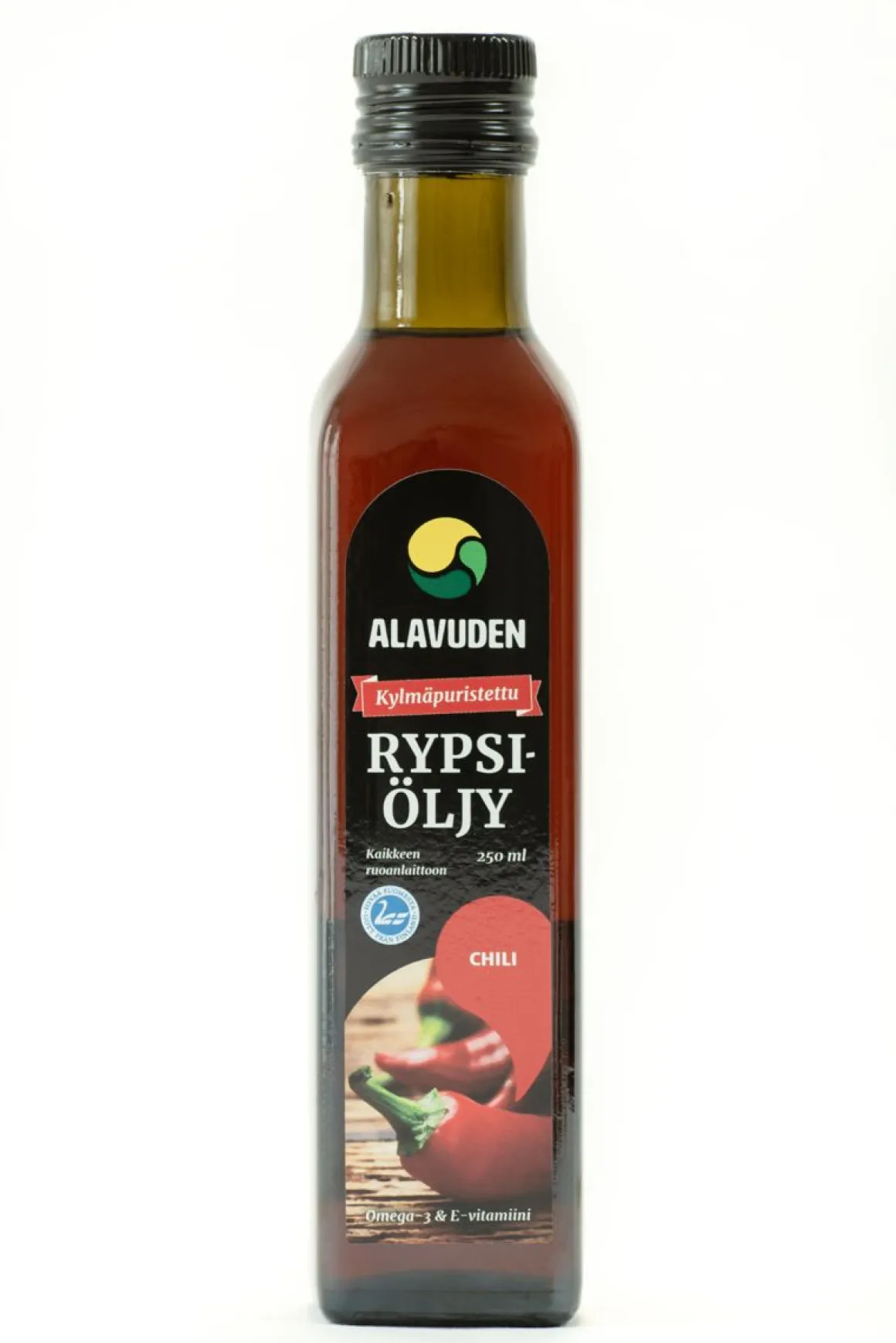 KYLMÄPURISTETTU RYPSIÖLJY CHILI 250 ML