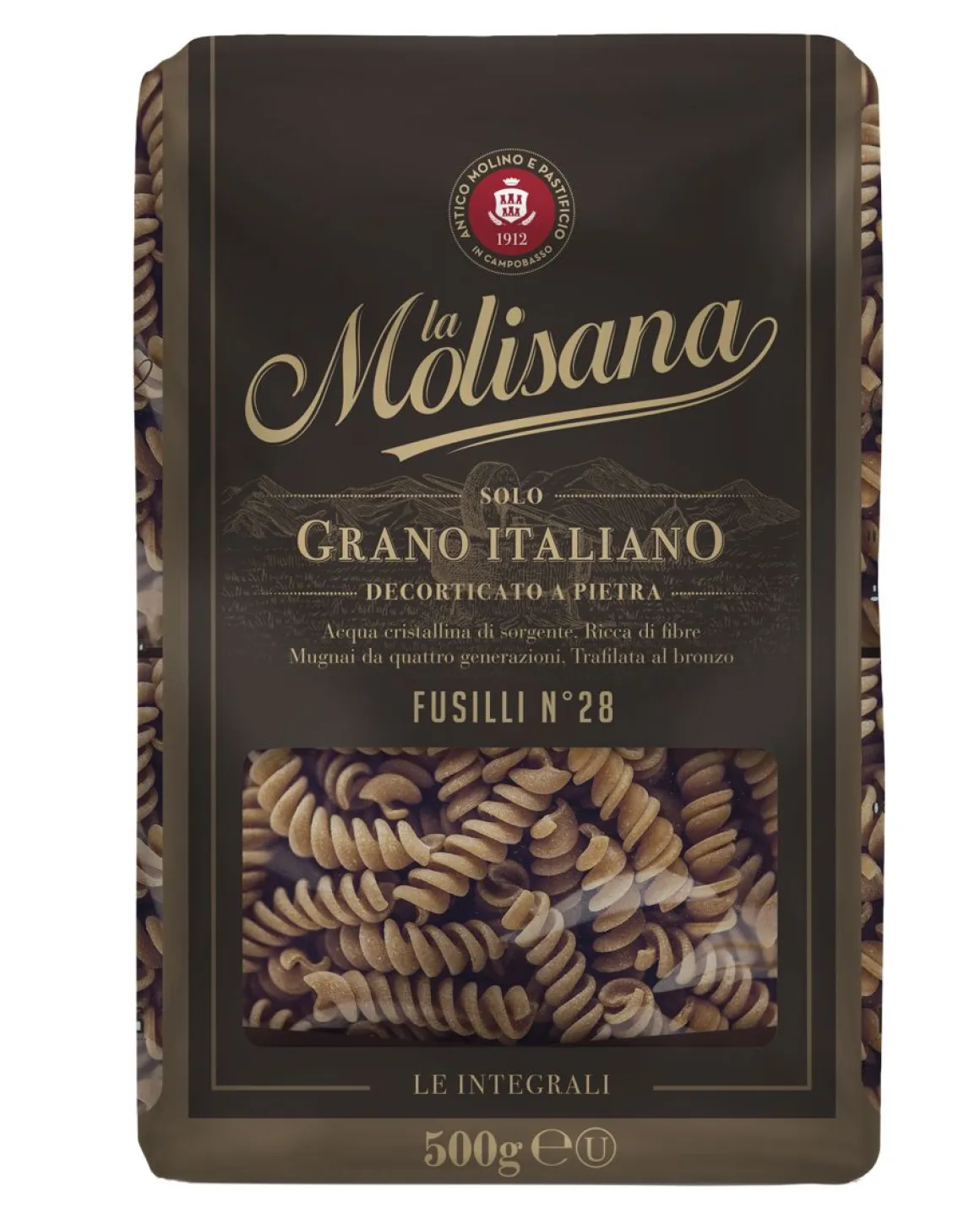 LA MOLISANA PASTA INTEGRALE FUSILLI TUMMA 500 G