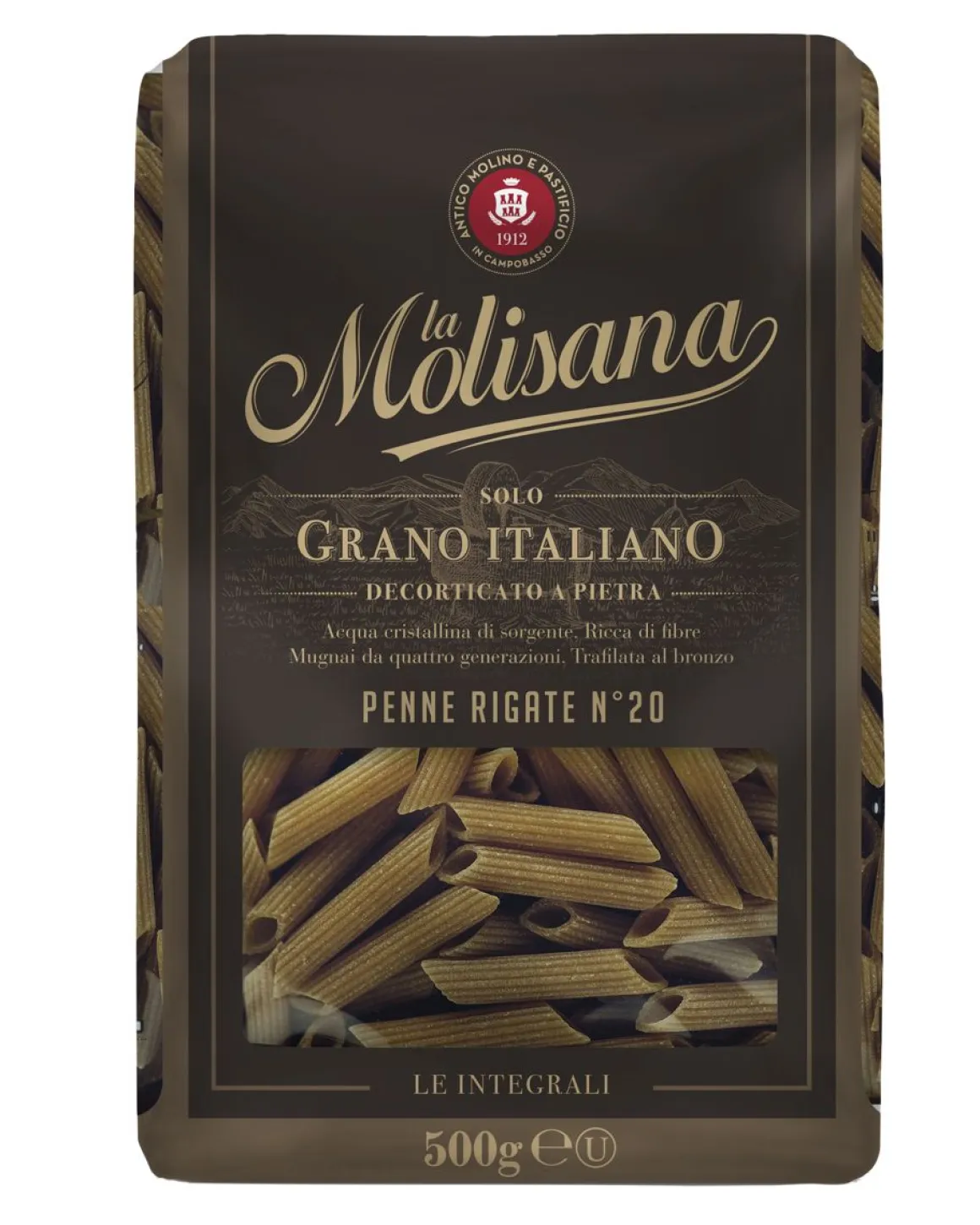 LA MOLISANA PASTA INTEGRALE PENNE RIGATE TUMMA 500 G