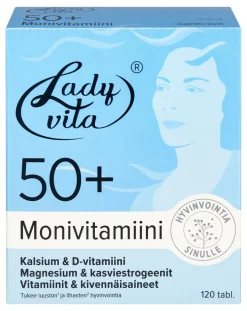 LADYVITA 50+ 120 KPL