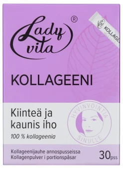 LADYVITA KOLLAGEENIJAUHE ANNOSPUSSEISSA 30 KPL