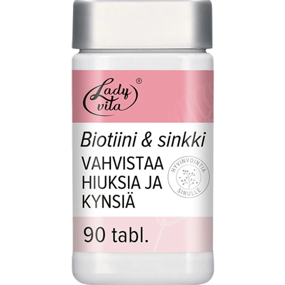 LADYVITA HIUKSET & KYNNET 90 KPL