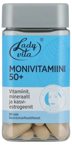 LADYVITA MONIVITAMIINI 50+ 90 KPL