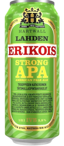 LAHDEN ERIKOIS 5,8% AMERICAN STRONG PALE ALE TLK 500 ML