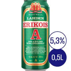 LAHDEN ERIKOIS A 5,3% TLK 500 ML