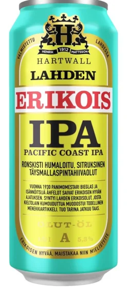 LAHDEN ERIKOIS 5,3% PACIFIC COAST IPA TLK 500 ML