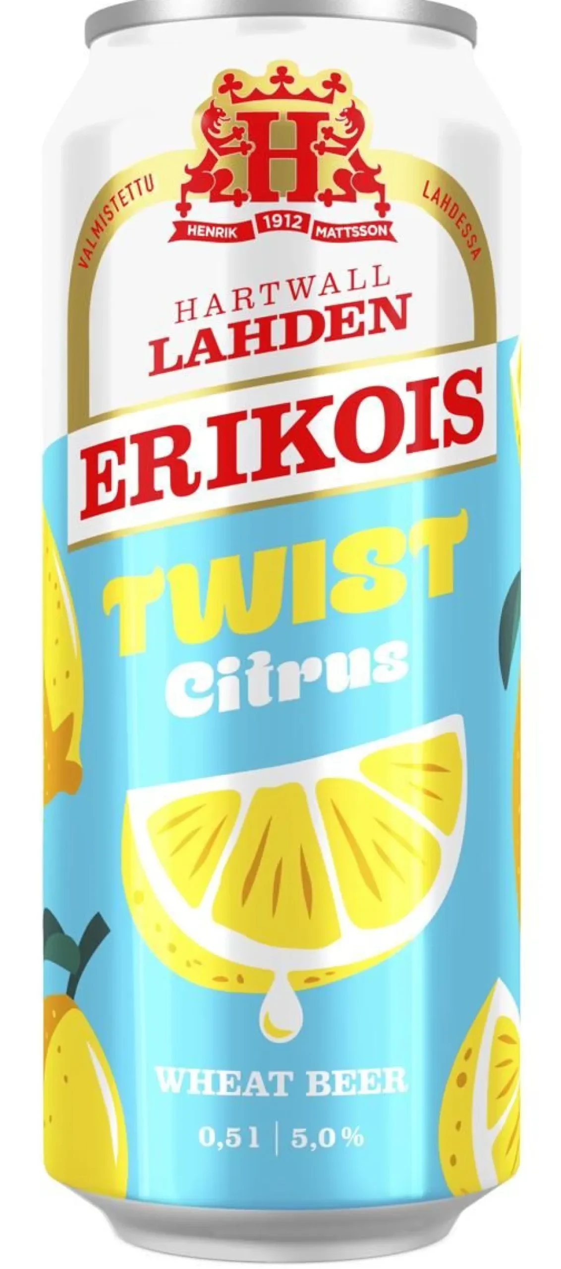 LAHDEN ERIKOIS TWIST CITRUS WHEAT 5% TLK 500 ML