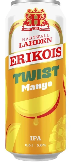 LAHDEN ERIKOIS TWIST MANGO IPA 5% TLK 500 ML