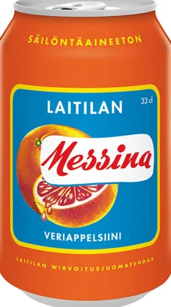 LAITILAN MESSINA VERIAPPELSIININMAKUINEN LIMONAADI T