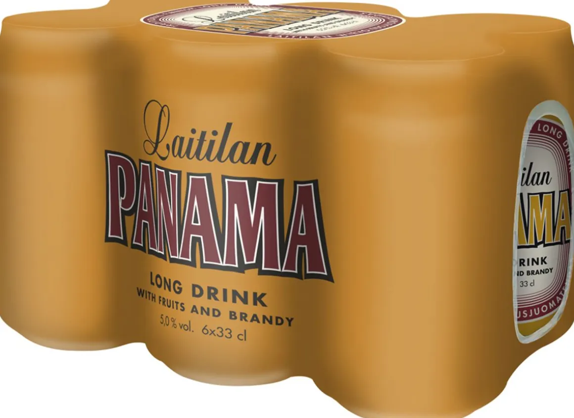 LAITILAN PANAMA LONG DRINK WITH FRUITS AND BRANDY 5% 0,33 TLK 6 1,9