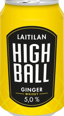 LAITILAN HIGH BALL GINGER 5% TLK 330 ML