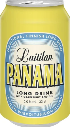 LAITILAN PANAMA LONG DRINK 5% TLK 330 ML