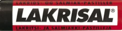 LAKRISAL PASTILLI LAKRITSI-SALMIAKKI 26 G