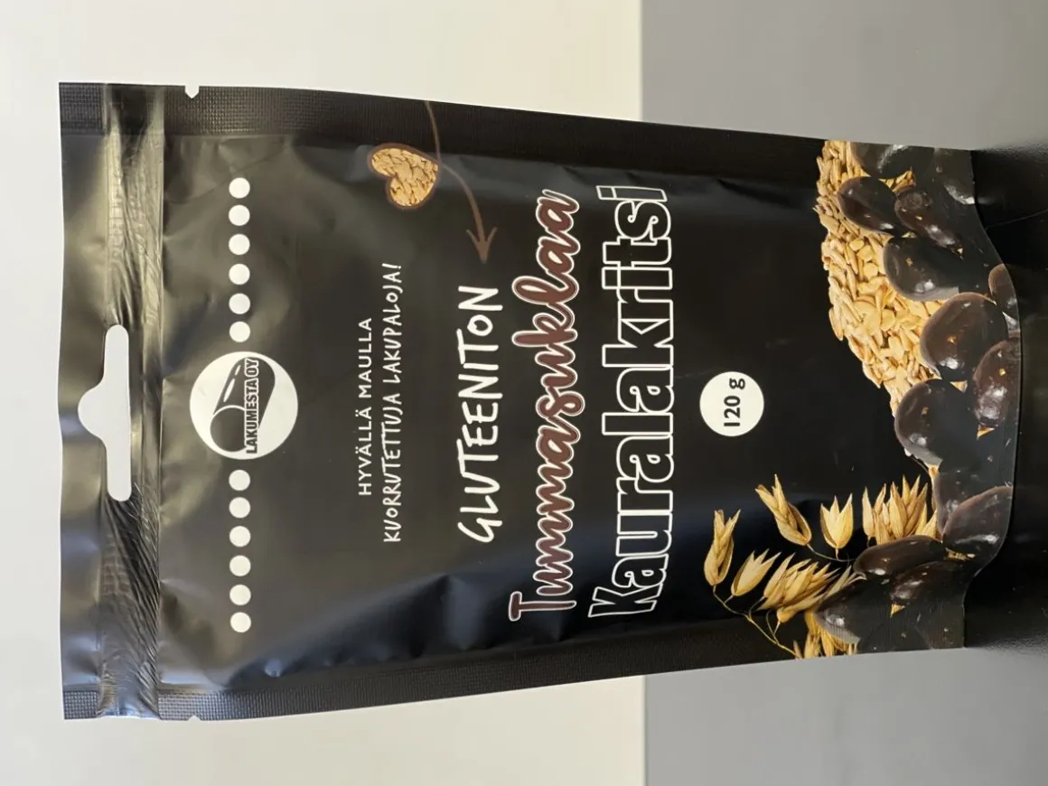 LAKUMESTA GLUTEENITON TUMMASUKLAA KAURALAKU 120 G