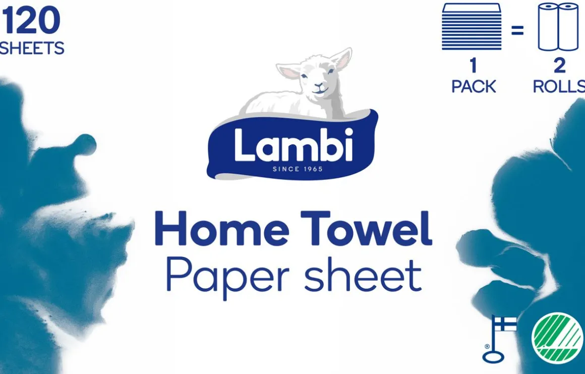 LAMBI TALOUSPAPERIARKKI 120KPL 120 KPL