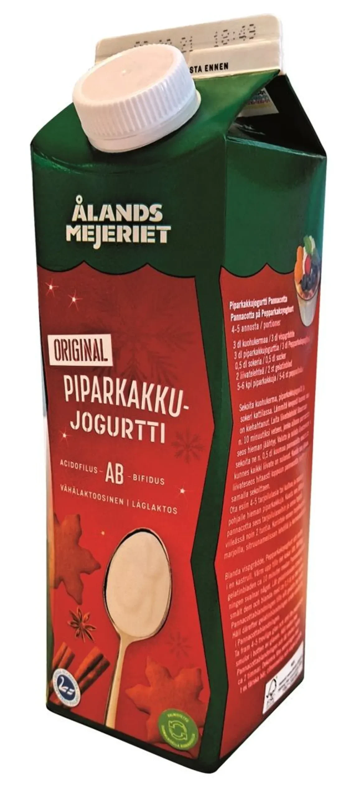 ÅLANDSMEJERIET PIPARKAKKUJOGURTTI 1KG
