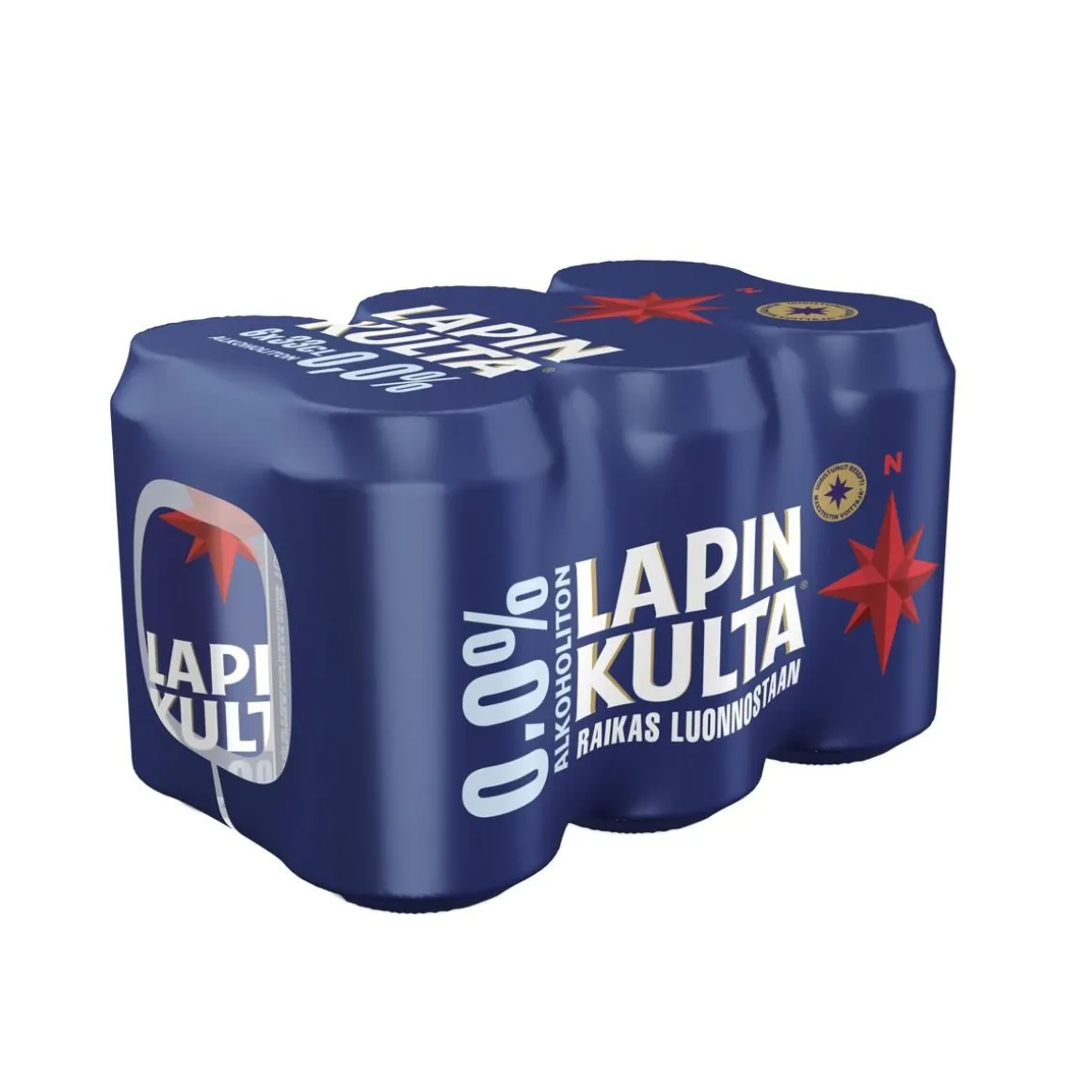 LAPIN KULTA 0% 0,33 TLK 6-PACK 1,98 L