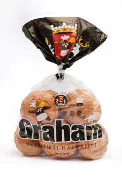 LAPIN LEIPOMO GRAHAMSÄMPYLÄ 8KPL 400 G