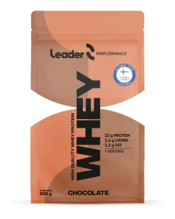 LEADER PERFORMANCE WHEY PROTEIN CHOCOLATE 500 G
