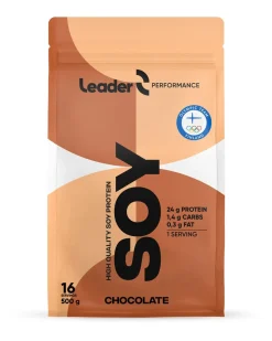 LEADER PERFORMANCE SOY PROTEIN CHOCOLATE 500 G