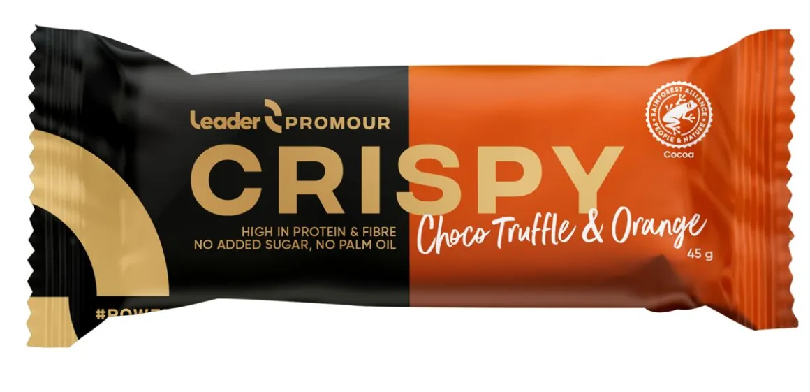 LEADER PROMOUR CRISPY CHOCO TRUFFLE & ORANGE 45 G