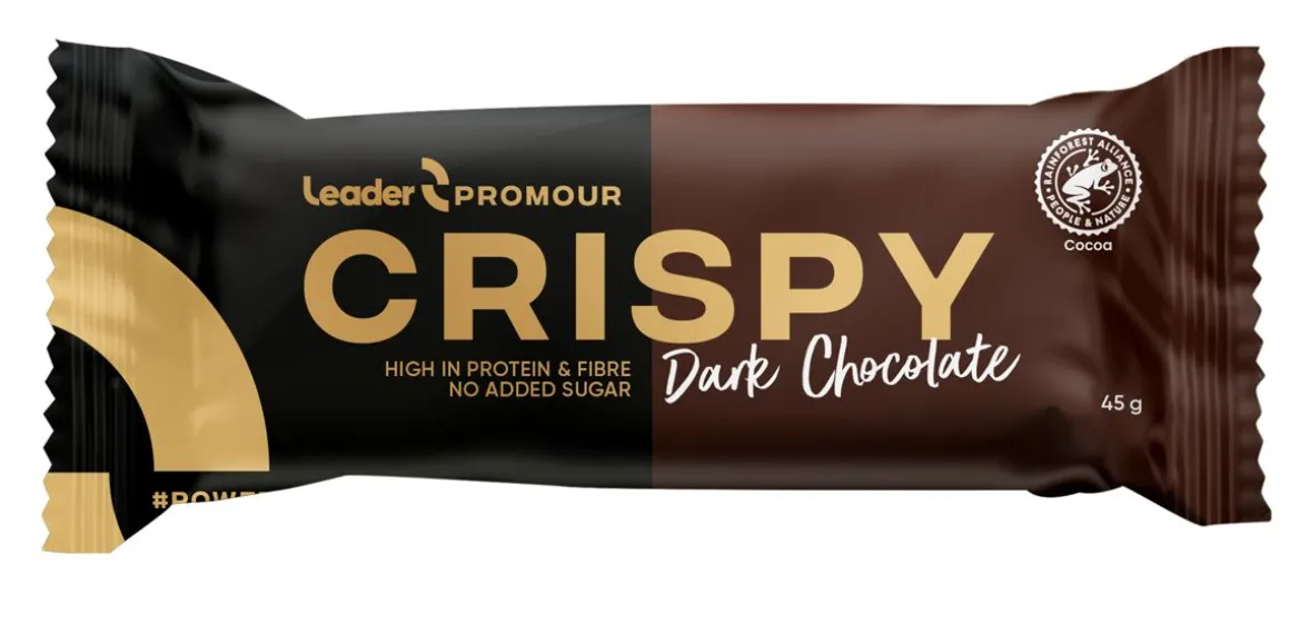 LEADER PROMOUR CRISPY DARK CHOCOLATE 45 G
