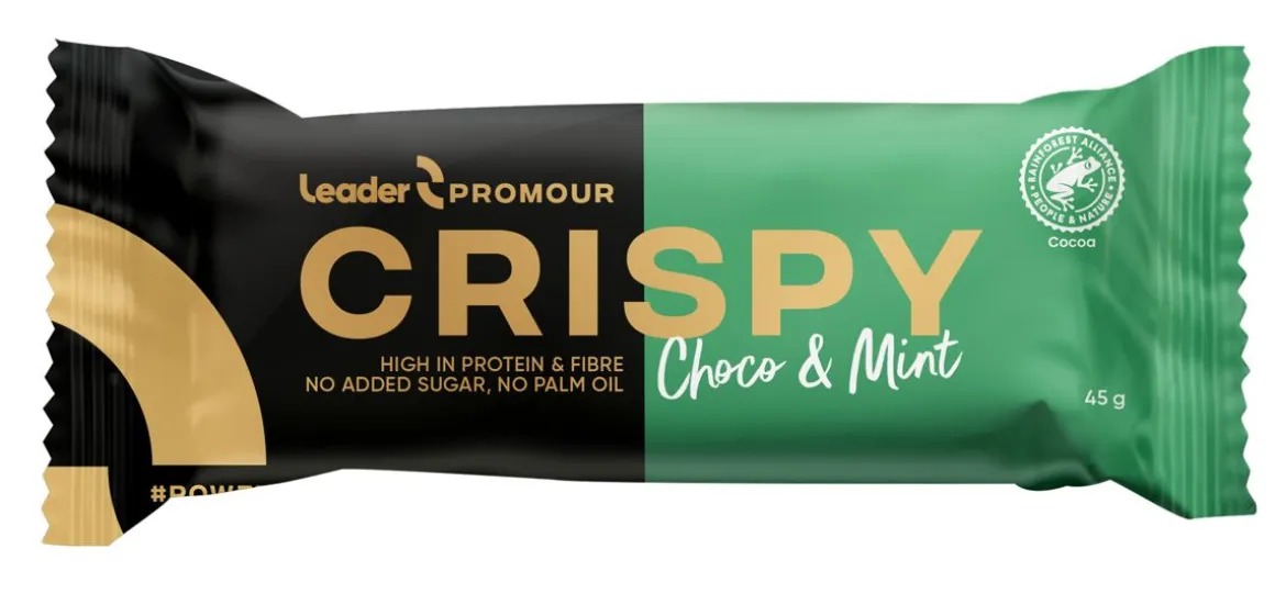 LEADER PROMOUR CRISPY MILK CHOCO & MINT 45 G
