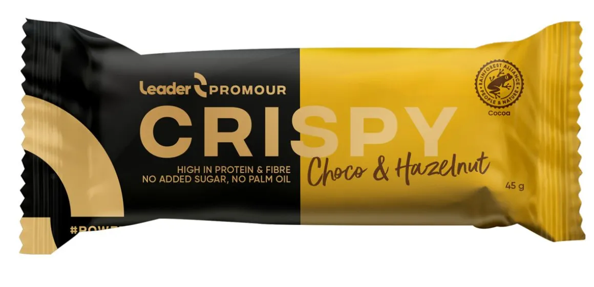 LEADER PROMOUR CRISPY MILK CHOCO & HAZELNUT 45 G