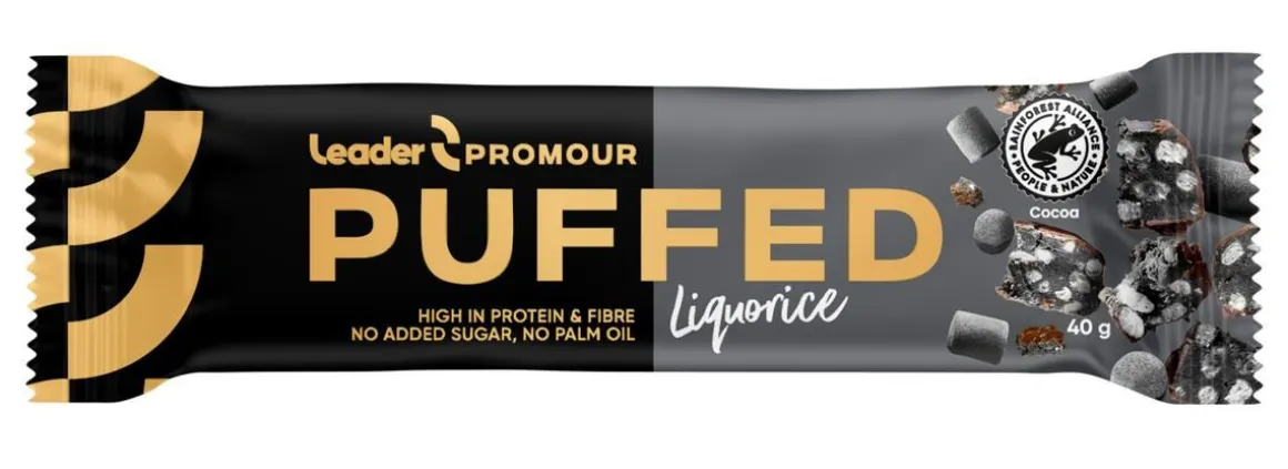 LEADER PROMOUR PUFFED LIQUORICE 40 G