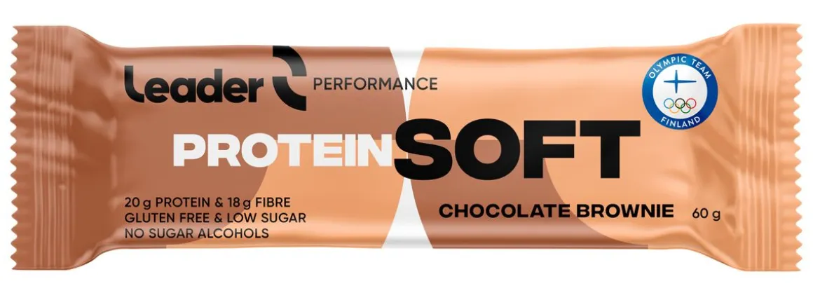 LEADER PROTEIN SOFTBAR CHOCOLATE BROWNIE 60 G
