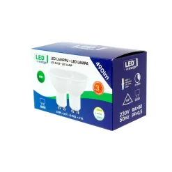 LED ENERGIE KOHDELAMPPU GU10 6W 490LM 4000K 2KPL