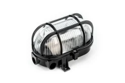 LED ENERGIE LAIVAVALAISIN E27 MAX 40W MUSTA KEHYS JA RISTIKKO