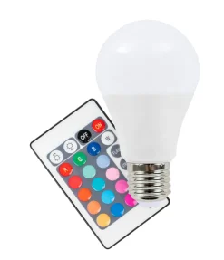 LED ENERGIE LED-VAKIOKUPULAMPPU 9W 800LM RGB+W 2700K A60/E27 KAUKOSÄÄTIMELLÄ