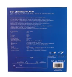 LED ENERGIE PANEELIVALAISIN CLIP-ON 3CCT DIM 24W, 1900LM, 3000-